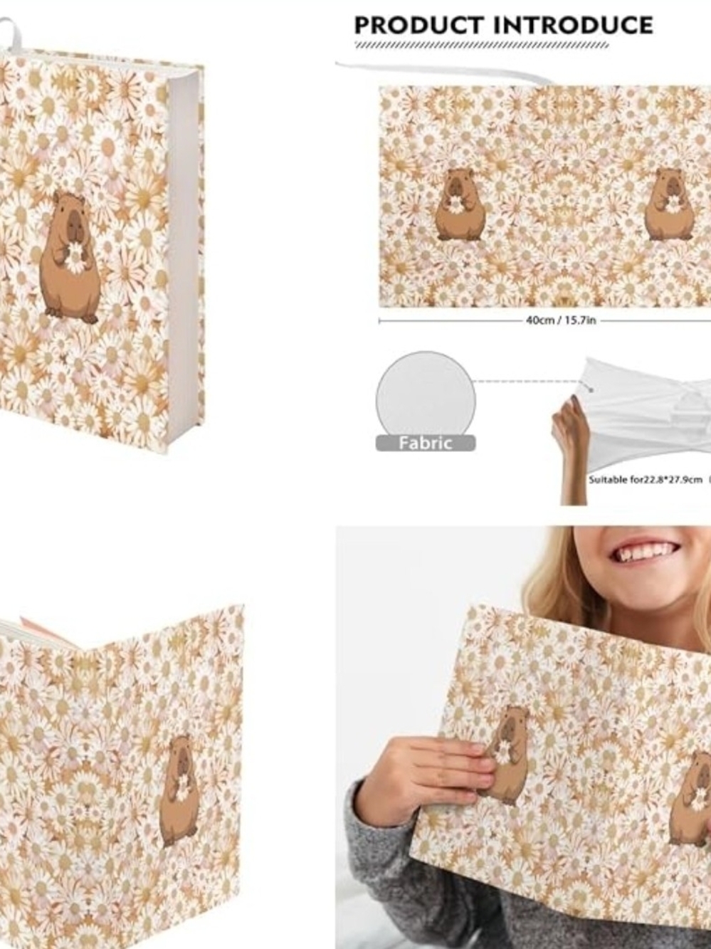 Daisy Capybara Backpack Set - Picture 10 of 10